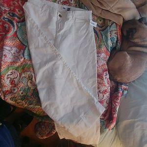Women's Capri Flare Khaki Pants Size 4P